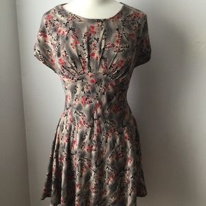 Vintage Chaudry KC Floral Dress